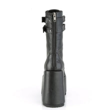 Load image into Gallery viewer, Botas Demonia CAMEL-250 Negro Piel vegana
