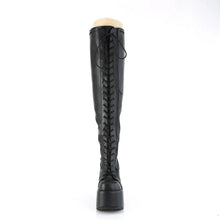 Carregar imagem no visualizador da galeria, Botas (Over the Knee) Demonia CAMEL-300WC Negro Str Piel vegana