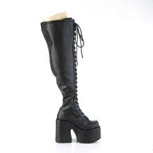 Carregar imagem no visualizador da galeria, Botas (Over the Knee) Demonia CAMEL-300WC Negro Str Piel vegana