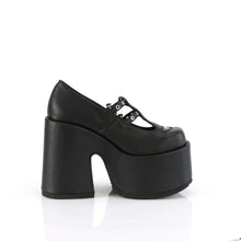 Load image into Gallery viewer, Zapatos con plataforma Demonia CAMEL-55 Negro Piel vegana