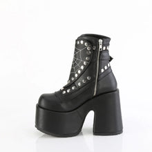 Load image into Gallery viewer, Botas Demonia CAMEL-70 Negro Piel vegana