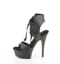 Cargar imagen en el visor de la galería, Tacones Pleaser CAPTIVA-600-14 Negro Piel Sintética