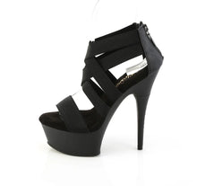 Load image into Gallery viewer, Tacones Pleaser CAPTIVA-669 Negro Elastic Band
