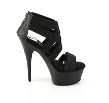 Load image into Gallery viewer, Tacones Pleaser CAPTIVA-669 Negro Elastic Band