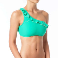 Load image into Gallery viewer, Carmen top with Dragonfly ruffles