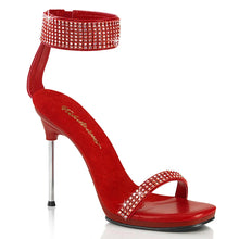 Cargar imagen en el visor de la galería, Tacones Fabulicious CHIC-40 Rojo Piel Sintética