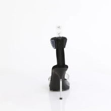 Cargar imagen en el visor de la galería, Tacones Fabulicious CHIC-42 Transparente Negro Piel