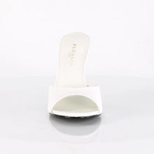 Cargar imagen en el visor de la galería, Tacones Pleaser CLASSIQUE-01 Blanco Kid Pu