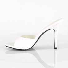 Cargar imagen en el visor de la galería, Tacones Pleaser CLASSIQUE-01 Blanco Kid Pu