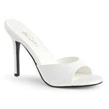 Cargar imagen en el visor de la galería, Tacones Pleaser CLASSIQUE-01 Blanco Kid Pu