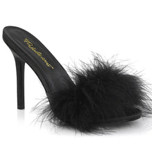 Cargar imagen en el visor de la galería, Tacones Fabulicious CLASSIQUE-01F Negro Pu Fur