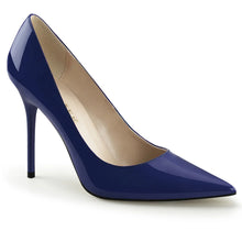 Load image into Gallery viewer, Zapatos Pleaser CLASSIQUE-20 Navy Azul Charol