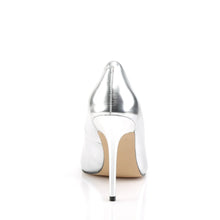 Cargar imagen en el visor de la galería, Zapatos Pleaser CLASSIQUE-20 Plata Met Pu