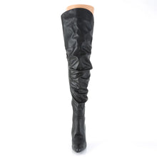 Cargar imagen en el visor de la galería, Tacones Pleaser CLASSIQUE-3011 Negro Piel Sintética