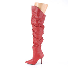 Cargar imagen en el visor de la galería, Tacones Pleaser CLASSIQUE-3011 Rojo Piel Sintética