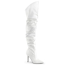 Cargar imagen en el visor de la galería, Tacones Pleaser CLASSIQUE-3011 Blanco Piel Sintética