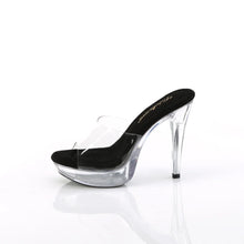 Cargar imagen en el visor de la galería, Tacones Fabulicious COCKTAIL-501 Transparente Negro