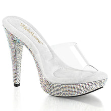 Cargar imagen en el visor de la galería, Tacones Fabulicious COCKTAIL-501DM Transparente Plata