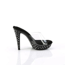 Carregar imagem no visualizador da galeria, Tacones Fabulicious COCKTAIL-501SDT Transparente Negro