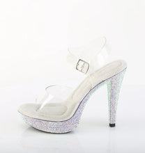 Cargar imagen en el visor de la galería, Tacones Fabulicious COCKTAIL-508DM Transparente Plata