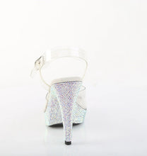 Cargar imagen en el visor de la galería, Tacones Fabulicious COCKTAIL-508DM Transparente Plata
