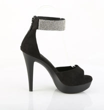 Cargar imagen en el visor de la galería, Tacones Fabulicious COCKTAIL-525 Negro Faux Suede