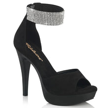 Cargar imagen en el visor de la galería, Tacones Fabulicious COCKTAIL-525 Negro Faux Suede