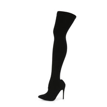Load image into Gallery viewer, Tacones Pleaser COURTLY-3005 Negro Nylon