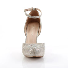 Cargar imagen en el visor de la galería, Zapatos Fabulicious COVET-03 Nude Purpurina Fabric