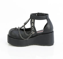Load image into Gallery viewer, Zapatos con plataforma Demonia CUBBY-28 Negro Piel vegana
