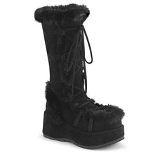 Load image into Gallery viewer, Botas Demonia CUBBY-311 Negro Ante vegano