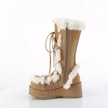 Load image into Gallery viewer, Botas Demonia CUBBY-311 Camel Ante vegano