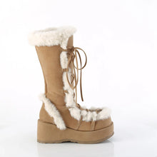 Load image into Gallery viewer, Botas Demonia CUBBY-311 Camel Ante vegano