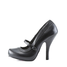 Load image into Gallery viewer, Tacones Pin Up Couture CUTIEPIE-02 Negro Pu