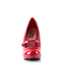 Load image into Gallery viewer, Tacones Pin Up Couture CUTIEPIE-02 Rojo Charol