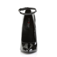 Cargar imagen en el visor de la galería, Tacones Devious DAGGER-12 Negro Charol