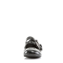Load image into Gallery viewer, Zapatos planos Demonia DAISY-03 Negro Piel vegana