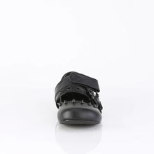 Load image into Gallery viewer, Zapatos planos Demonia DAISY-08 Negro Piel vegana