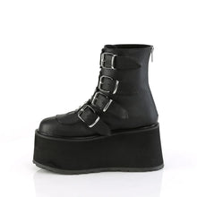 Load image into Gallery viewer, Botines Demonia DAMNED-105 Negro Piel vegana