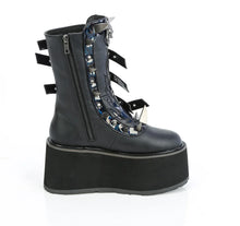 Load image into Gallery viewer, Botas Demonia DAMNED-156 Negro Piel vegana