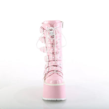 Cargar imagen en el visor de la galería, Botas Demonia DAMNED-225 B. Rosa Holo Pat