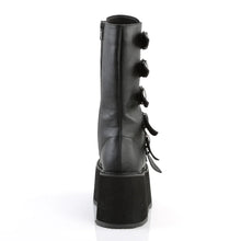 Load image into Gallery viewer, Botas Demonia DAMNED-225 Negro Piel vegana