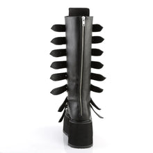 Load image into Gallery viewer, Botas Demonia DAMNED-318 Negro Piel vegana