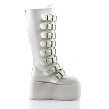 Load image into Gallery viewer, Botas Demonia DAMNED-318 Blanco Piel vegana