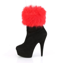 Cargar imagen en el visor de la galería, Tacones Pleaser DELIGHT-1000 Negro Faux Suede