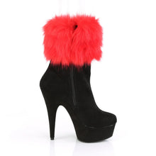 Cargar imagen en el visor de la galería, Tacones Pleaser DELIGHT-1000 Negro Faux Suede