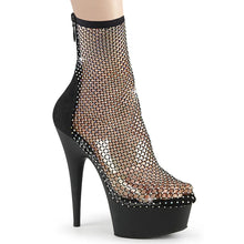 Cargar imagen en el visor de la galería, Tacones Pleaser DELIGHT-1009 Negro Faux Suede