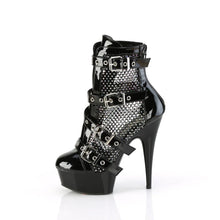 Cargar imagen en el visor de la galería, Tacones Pleaser DELIGHT-1013RM Negro Charol