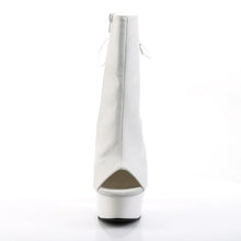 Cargar imagen en el visor de la galería, Tacones Pleaser DELIGHT-1018 Blanco Piel Sintética