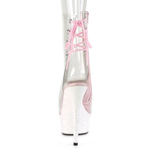 Carregar imagem no visualizador da galeria, Tacones Pleaser DELIGHT-1018C Transparente Opal Purpurina